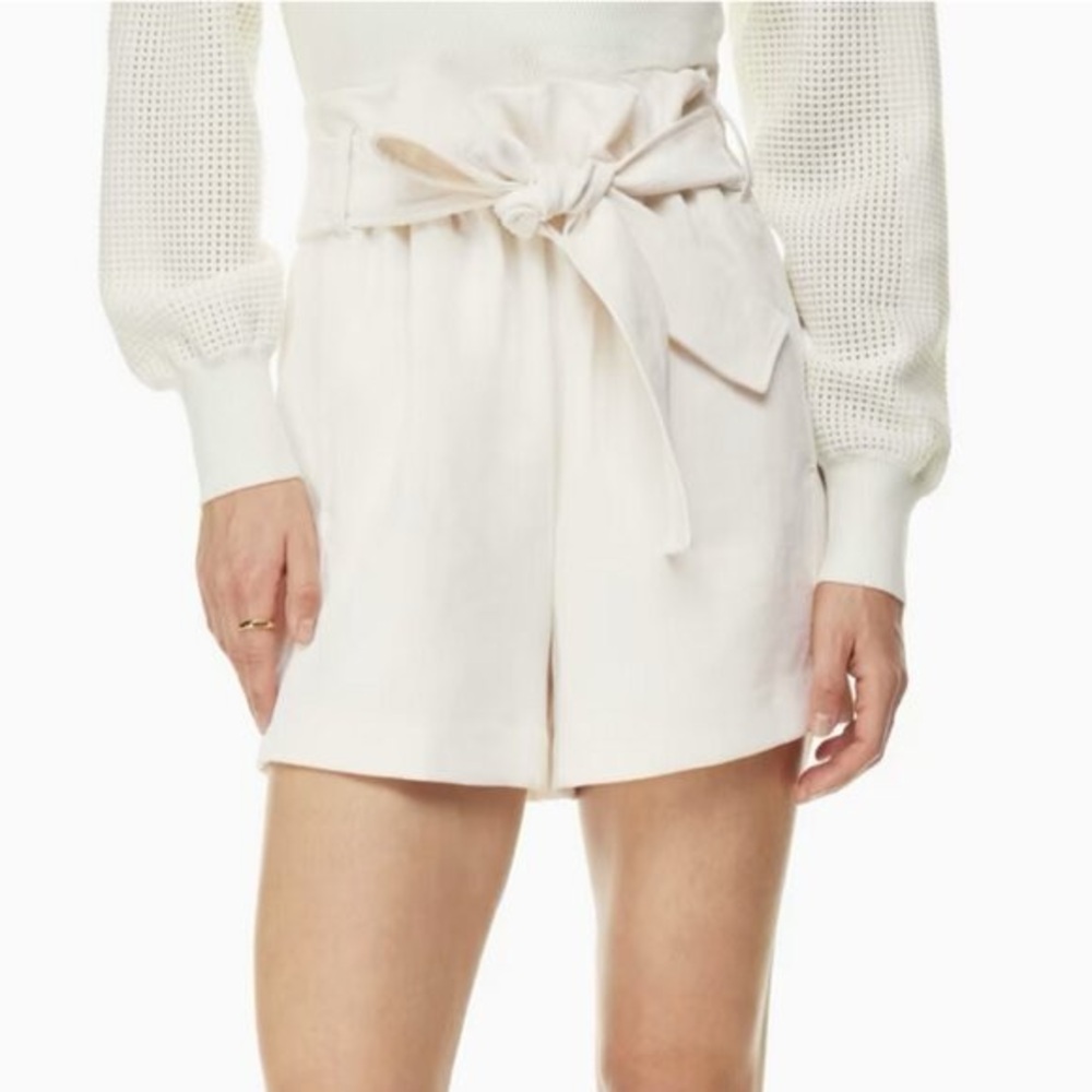 Wilfred paperbag shorts in light birch